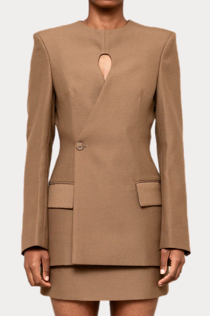 Shop  beautiful dress - Perfect for special occasions | Cressida Cutout Asymmetric Blazer