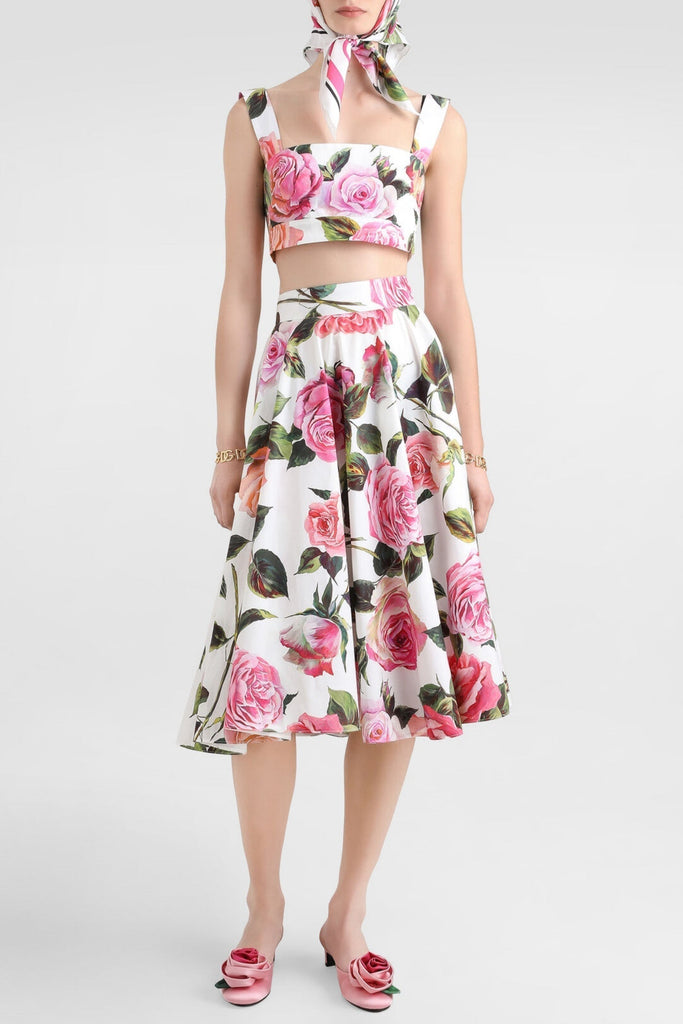 Cythina Floral Two Piece Set - Stylish beautiful dress for special occasions | Buy Online