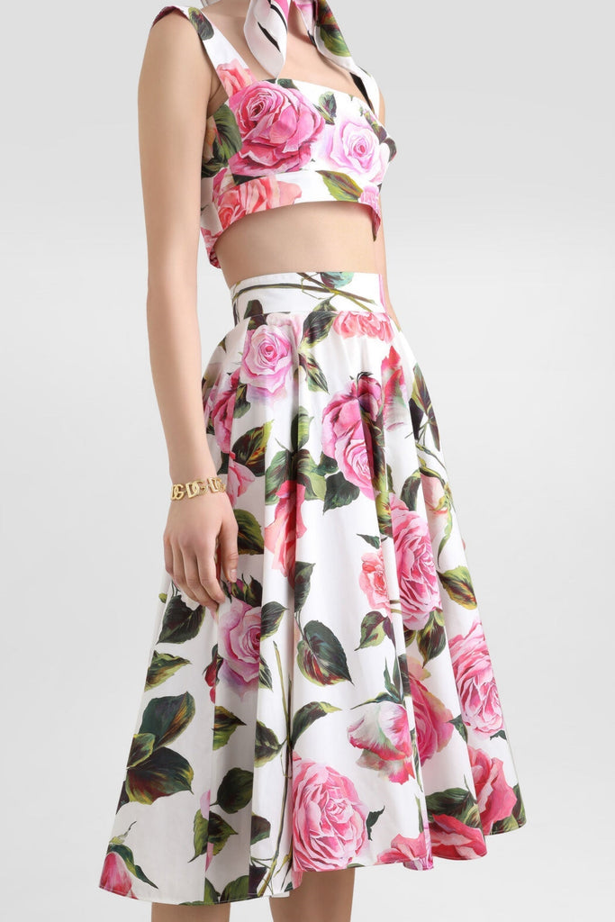 Cythina Floral Two Piece Set - Stylish beautiful dress for special occasions | Buy Online