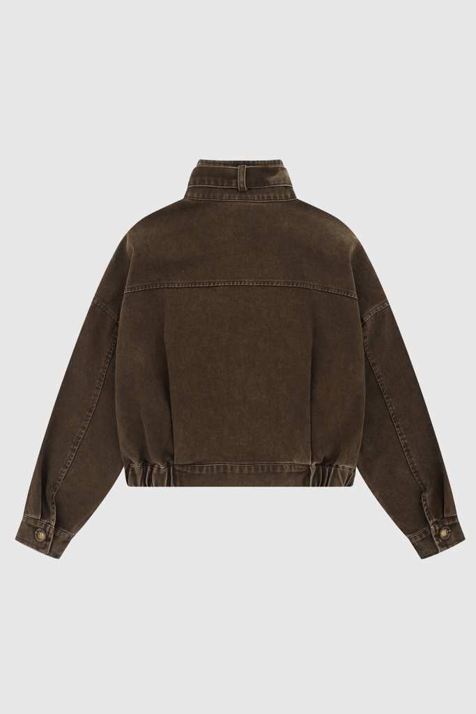 Dafne Denim Jacket - Stylish beautiful dress for special occasions | Buy Online