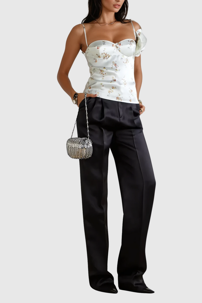 Shop  beautiful dress - Perfect for special occasions | Dagfinn Spaghetti Flower Top