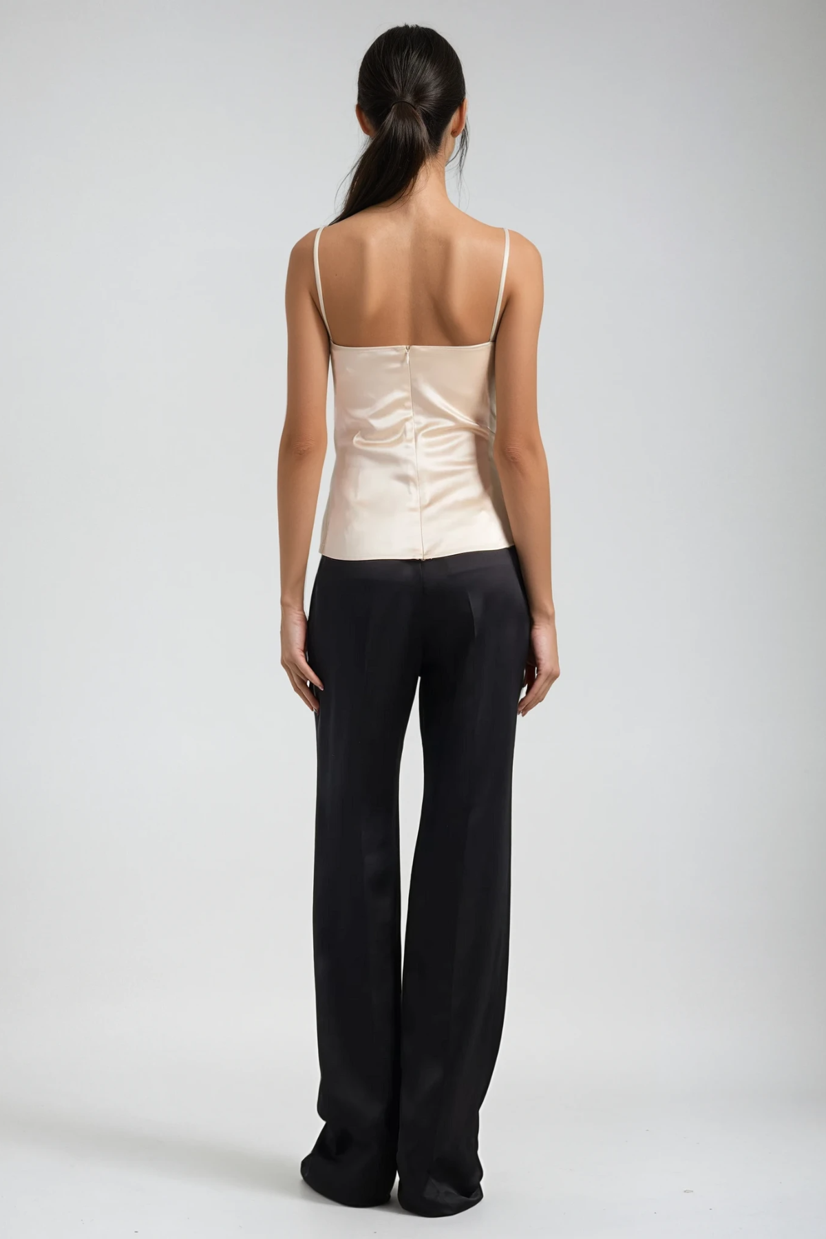 Dagfinn Flower Satin Top