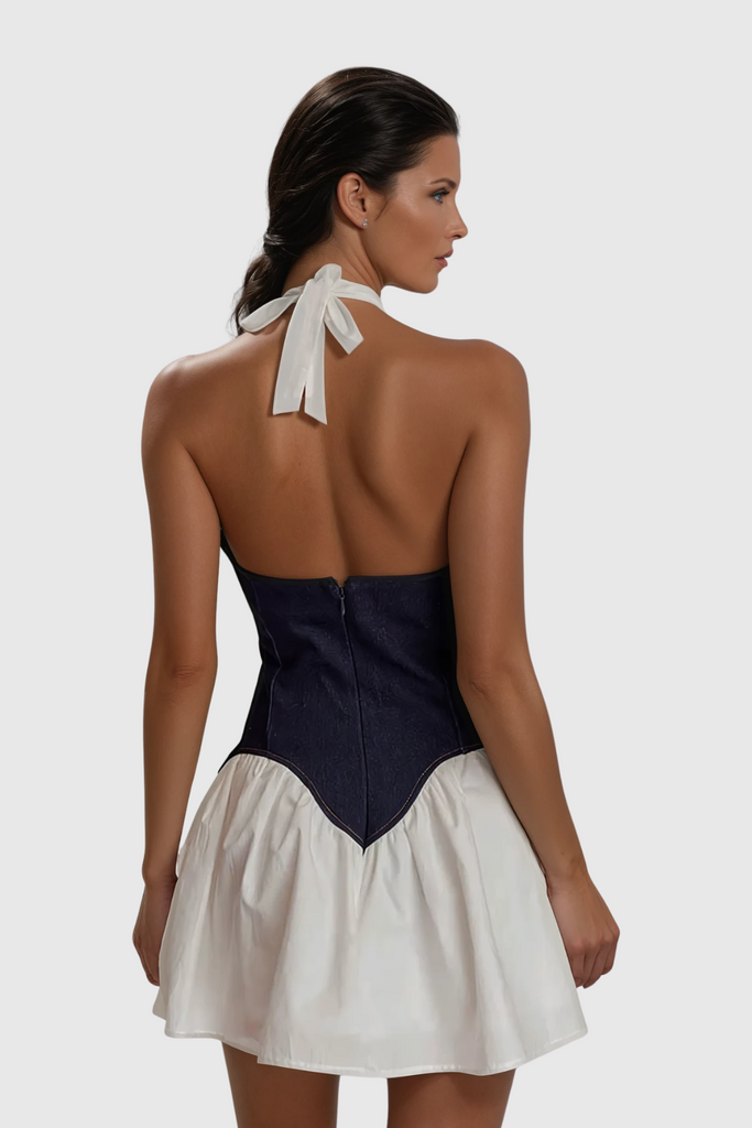 Shop  beautiful dress - Perfect for special occasions | Dagur Plunge Ruffle Mini Dress