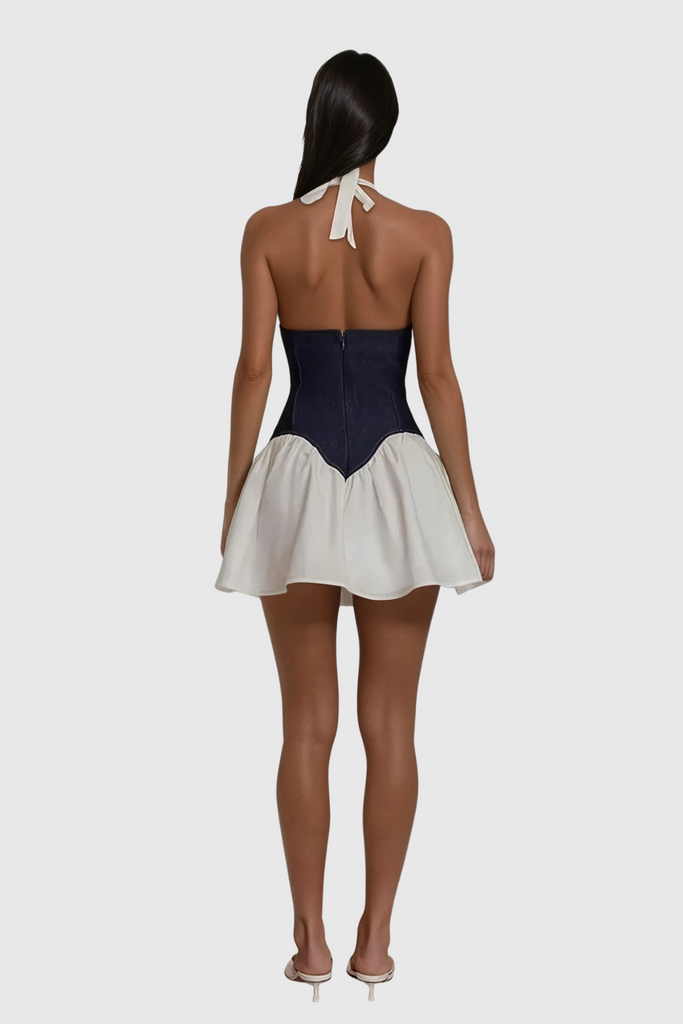 Shop  beautiful dress - Perfect for special occasions | Dagur Plunge Ruffle Mini Dress