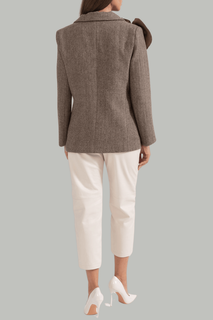 Stylish beautiful dress | Daivya Floral Appliqué Blazer - Ideal for special occasions