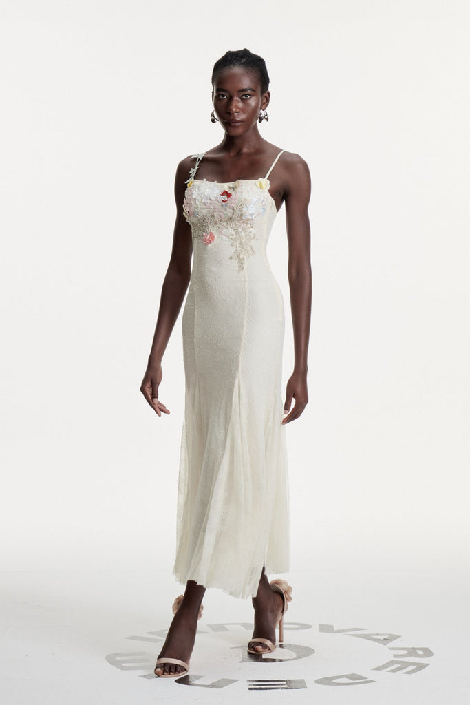 Shop  red dress - Perfect for special occasions | Daliborka Lace Flower Embroidered Maxi Dress
