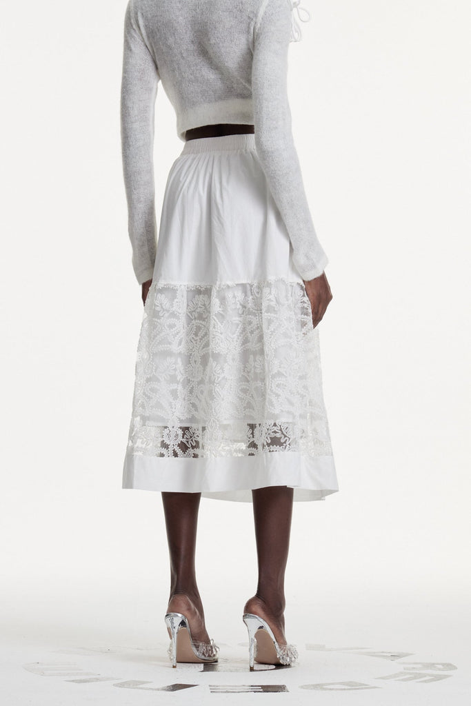 Dalila Cutout Lace Maxi Skirt - Stylish beautiful maxi for special occasions | Buy Online