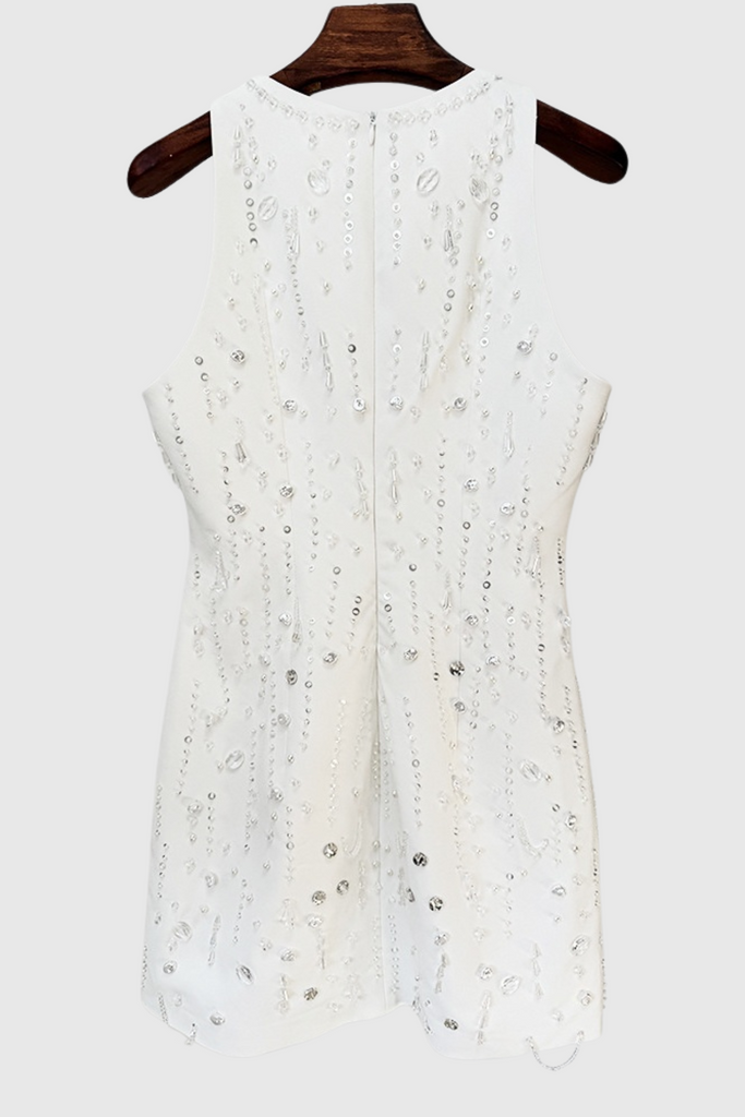 Stylish beautiful dress | Dallan Beaded Embellished Mini Dress - Ideal for special occasions