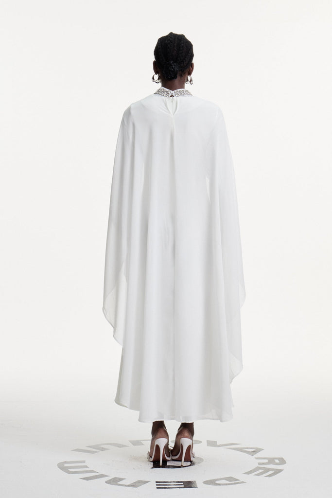 Shop  beautiful dress - Perfect for special occasions | Dallas Crystal Shawl Maxi Dress