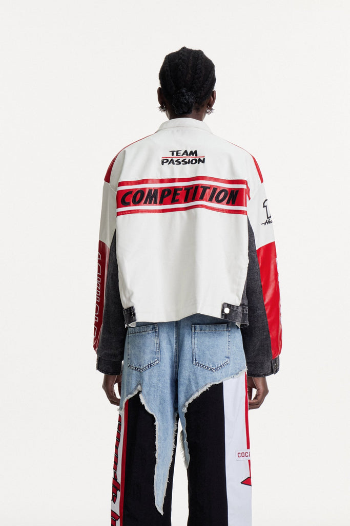 Damijan Print Deconstruct Jacket - Stylish beautiful dress for special occasions | Buy Online