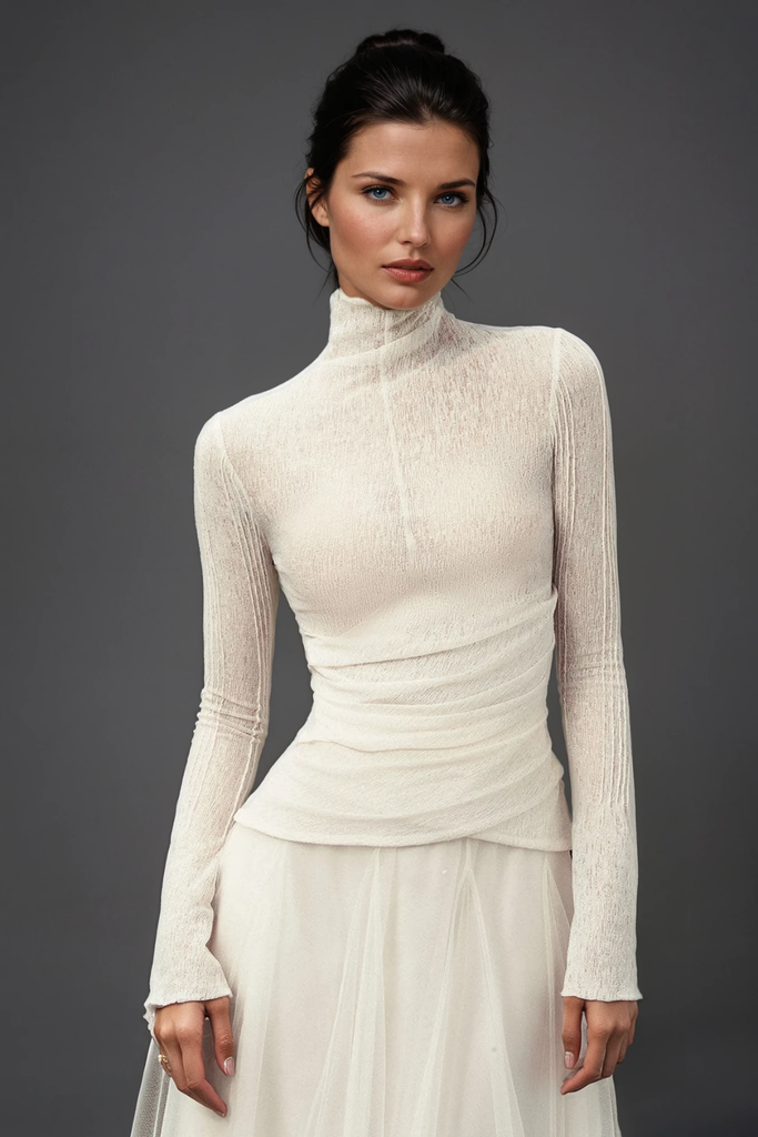 Shop  beautiful dress - Perfect for special occasions | Daniels high neck ruch skirt set