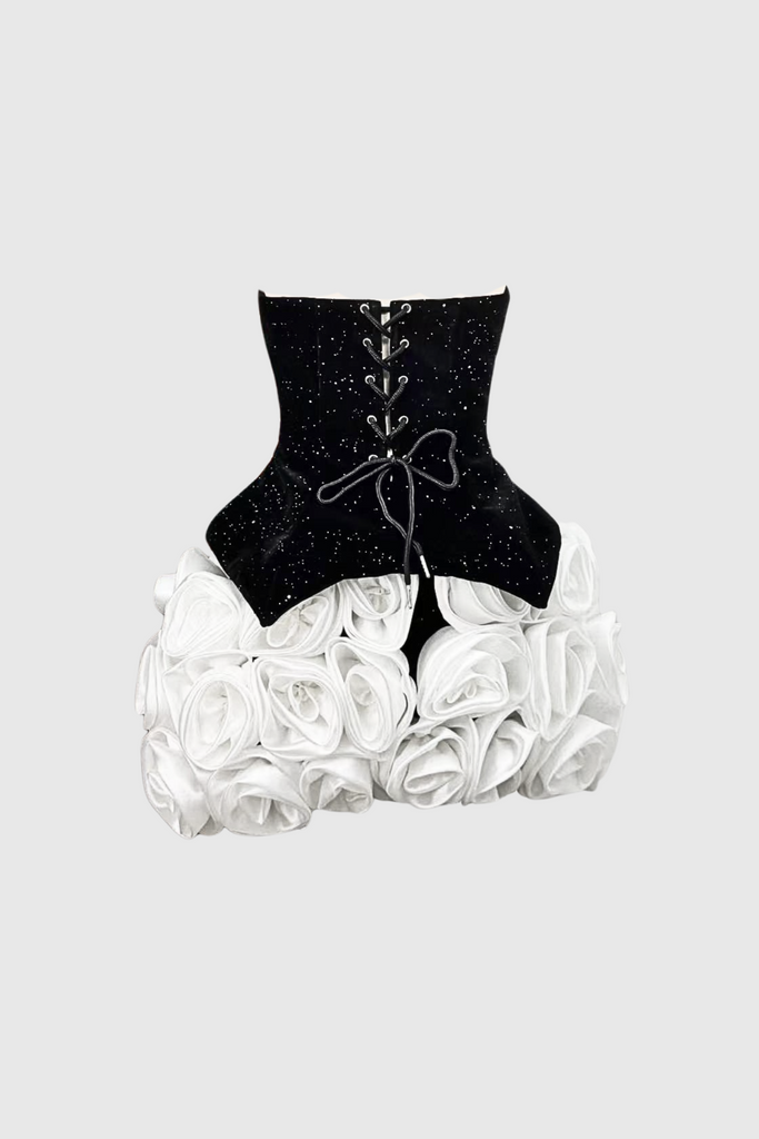 Danni Flower Mini Skirt - Stylish beautiful mini for special occasions | Buy Online