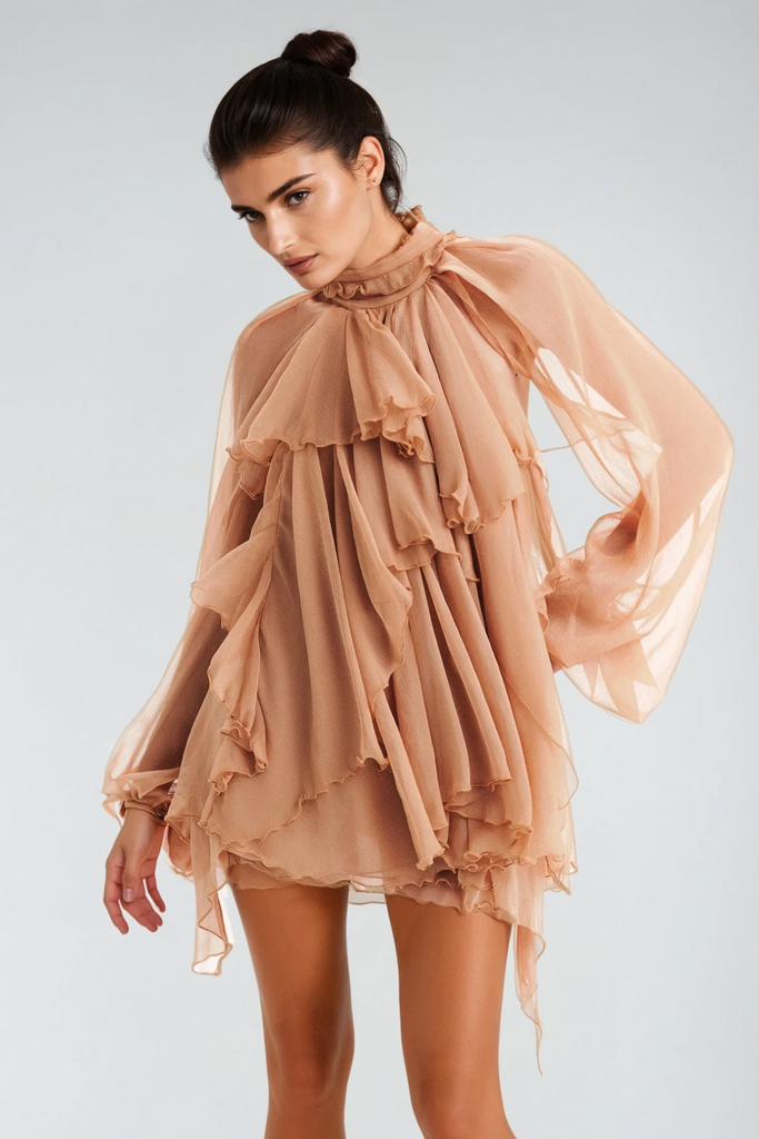 Shop  beautiful dress - Perfect for special occasions | Danuta Long Sleeve Ruffle Pants Set