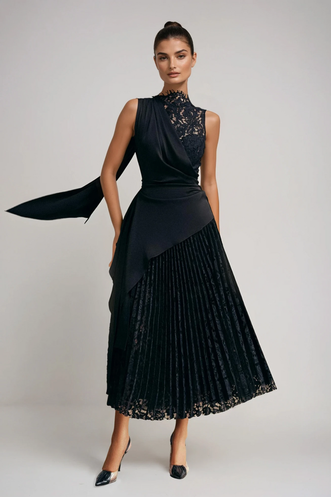 Stylish beautiful dress | Danylo Asymmetric Maxi Dress - Ideal for special occasions