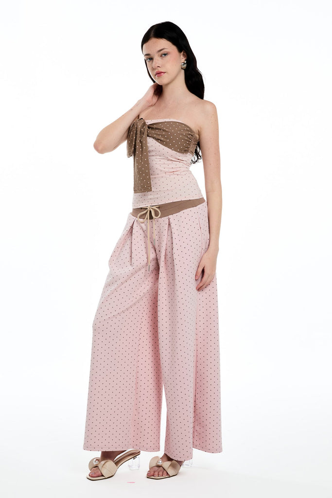 Shop  beautiful dress - Perfect for special occasions | Daphne Strapless Dot Pants Set