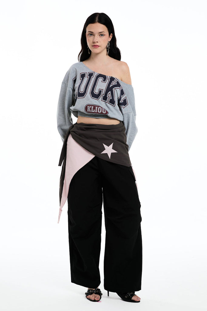 Darayavaush Asymmetric Star Wide Leg Pants - Stylish beautiful dress for special occasions | Buy Online