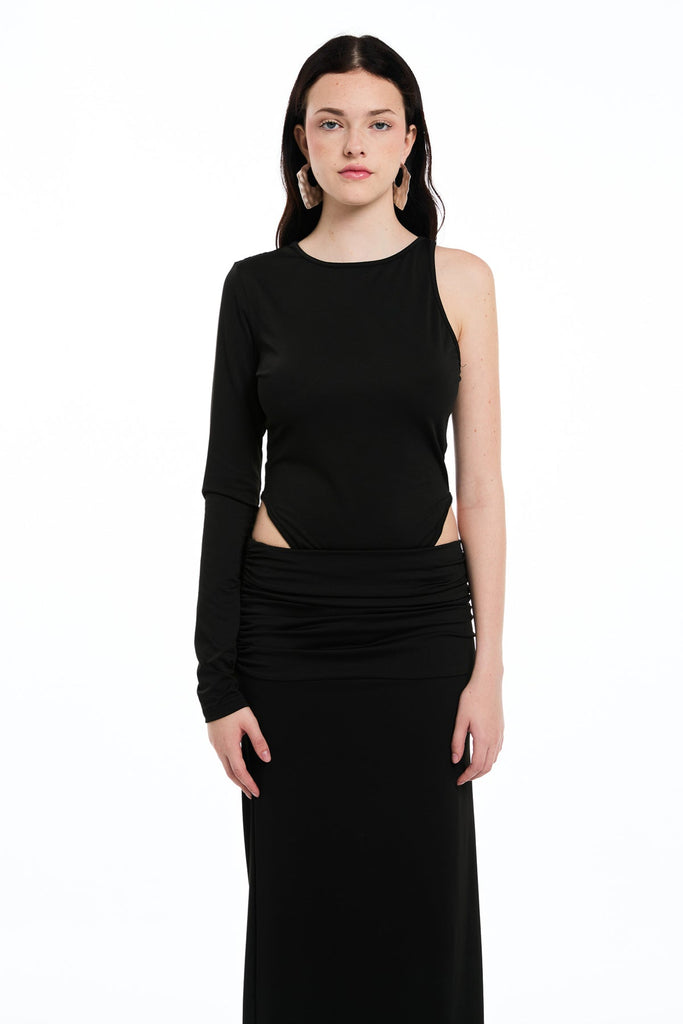 Shop  beautiful dress - Perfect for special occasions | Darci Asymmetric Cutout Lace Skirt Set