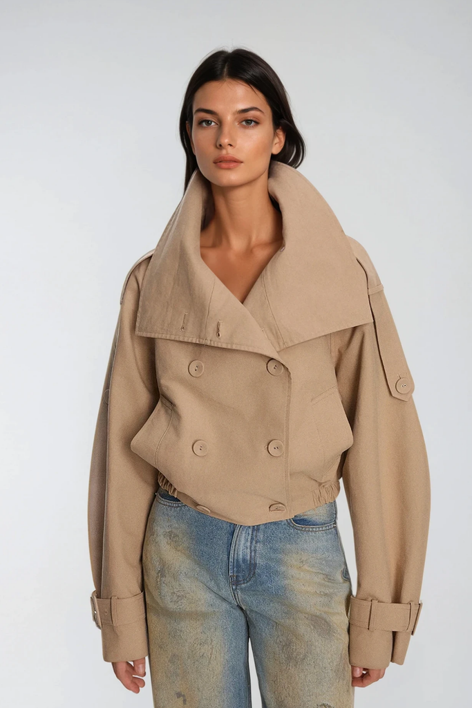 Shop  beautiful dress - Perfect for special occasions | Dardana Double Breasted Lapel Jacket