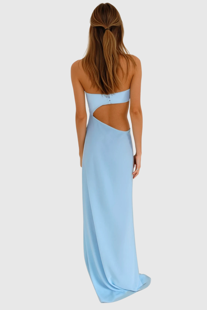 Darek Cutout Asymmetric Maxi Dress - Stylish beautiful dress for special occasions | Buy Online