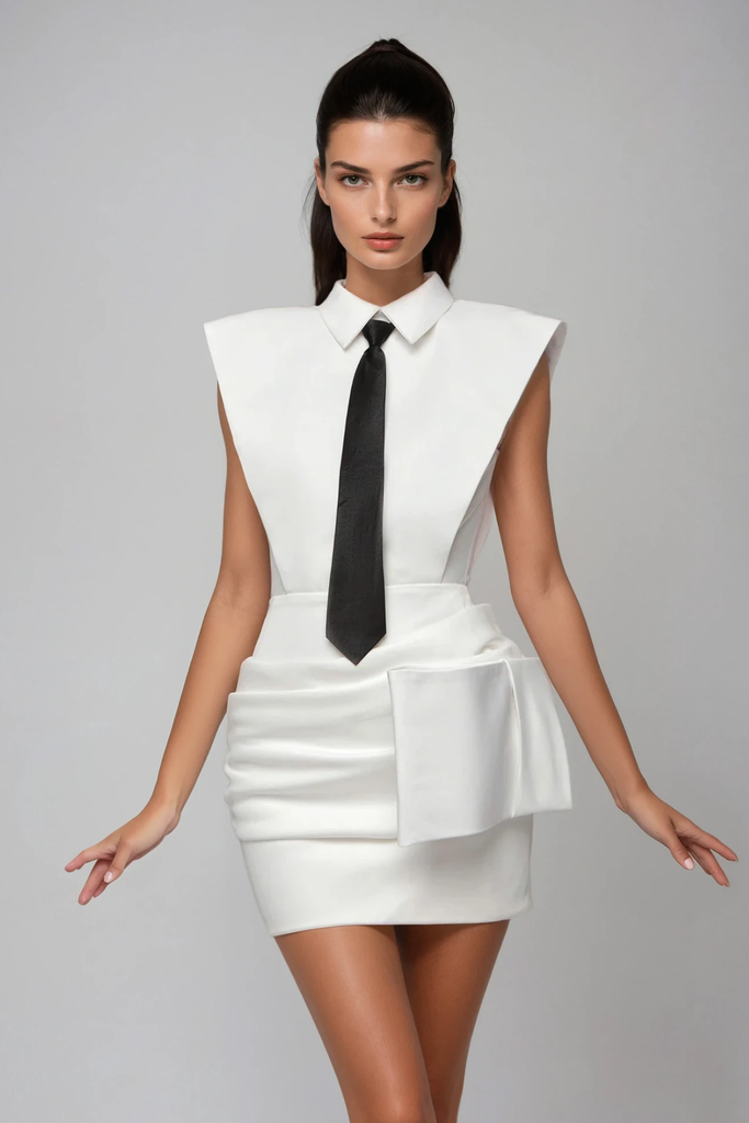 Shop  beautiful dress - Perfect for special occasions | Dariy Sleeveless Ruch Skirt Set