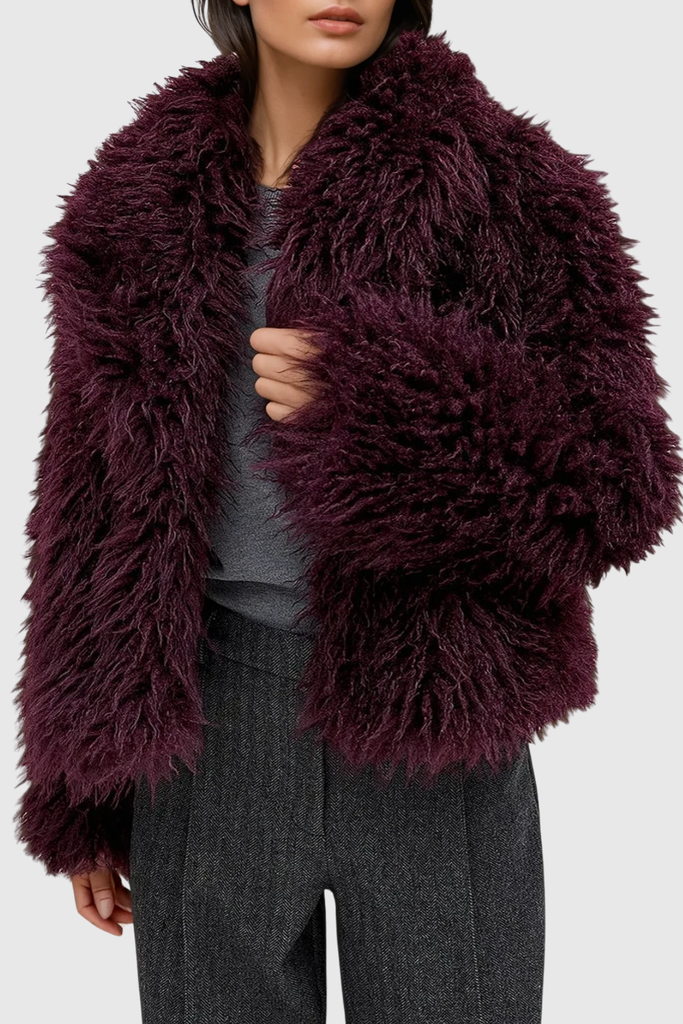 Shop  beautiful dress - Perfect for special occasions | Darren Faux Fur Jacket