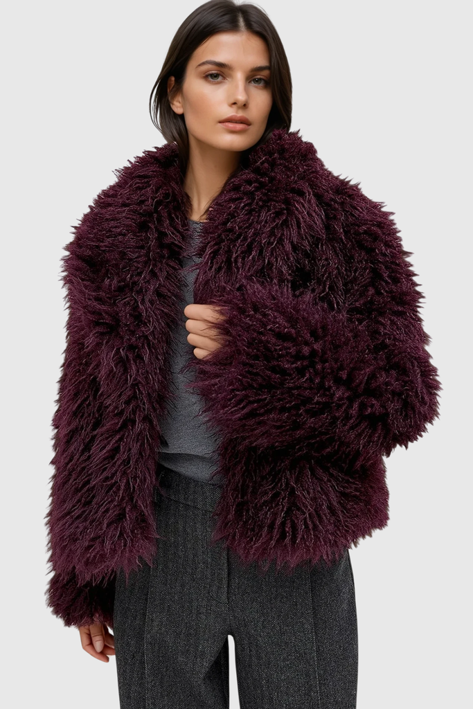 Shop  beautiful dress - Perfect for special occasions | Darren Faux Fur Jacket