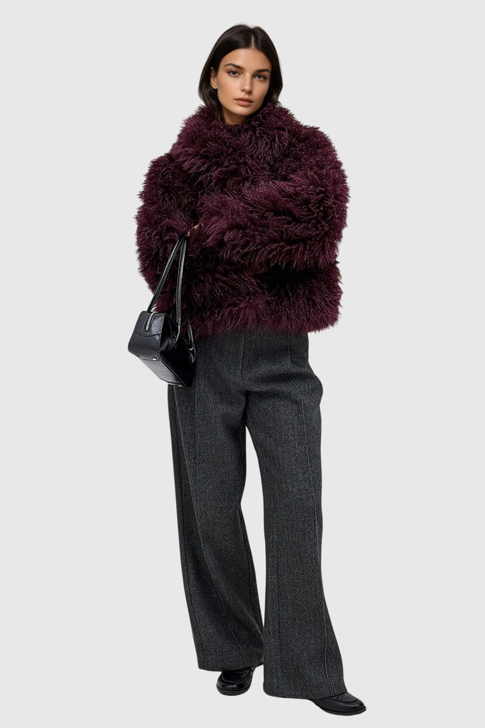 Darren Faux Fur Jacket - Stylish beautiful dress for special occasions | Buy Online