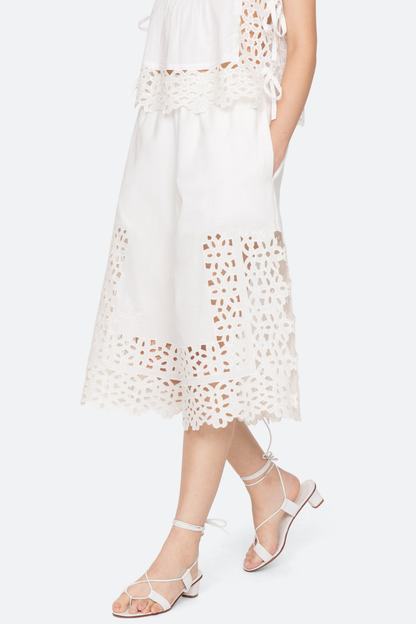 Dashiell Floral Eyelet Top