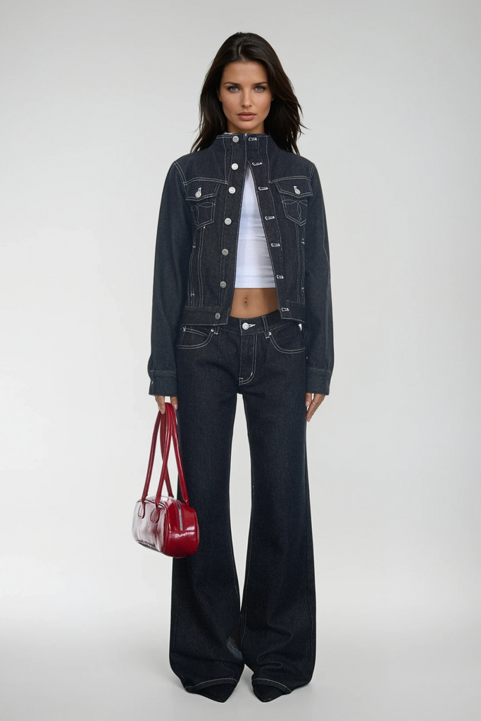 Eachann Bootcut Jeans - Stylish beautiful dress for special occasions | Buy Online