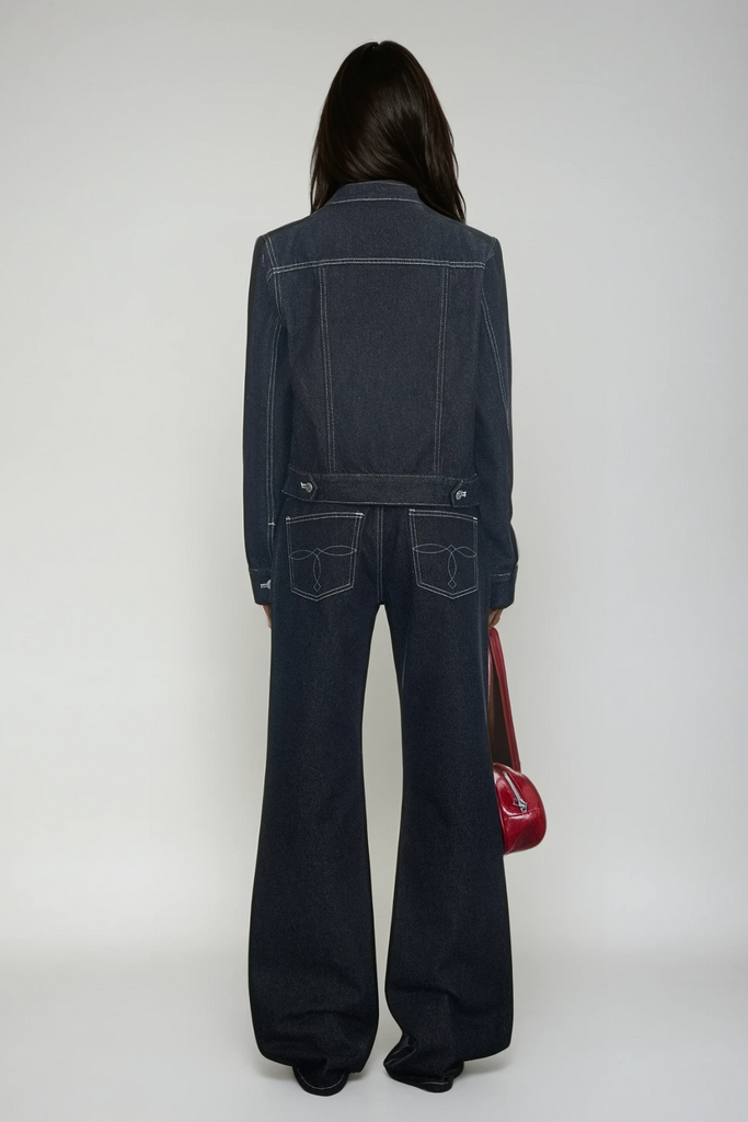 Shop  beautiful dress - Perfect for special occasions | Eachann Buckle Denim Jacket