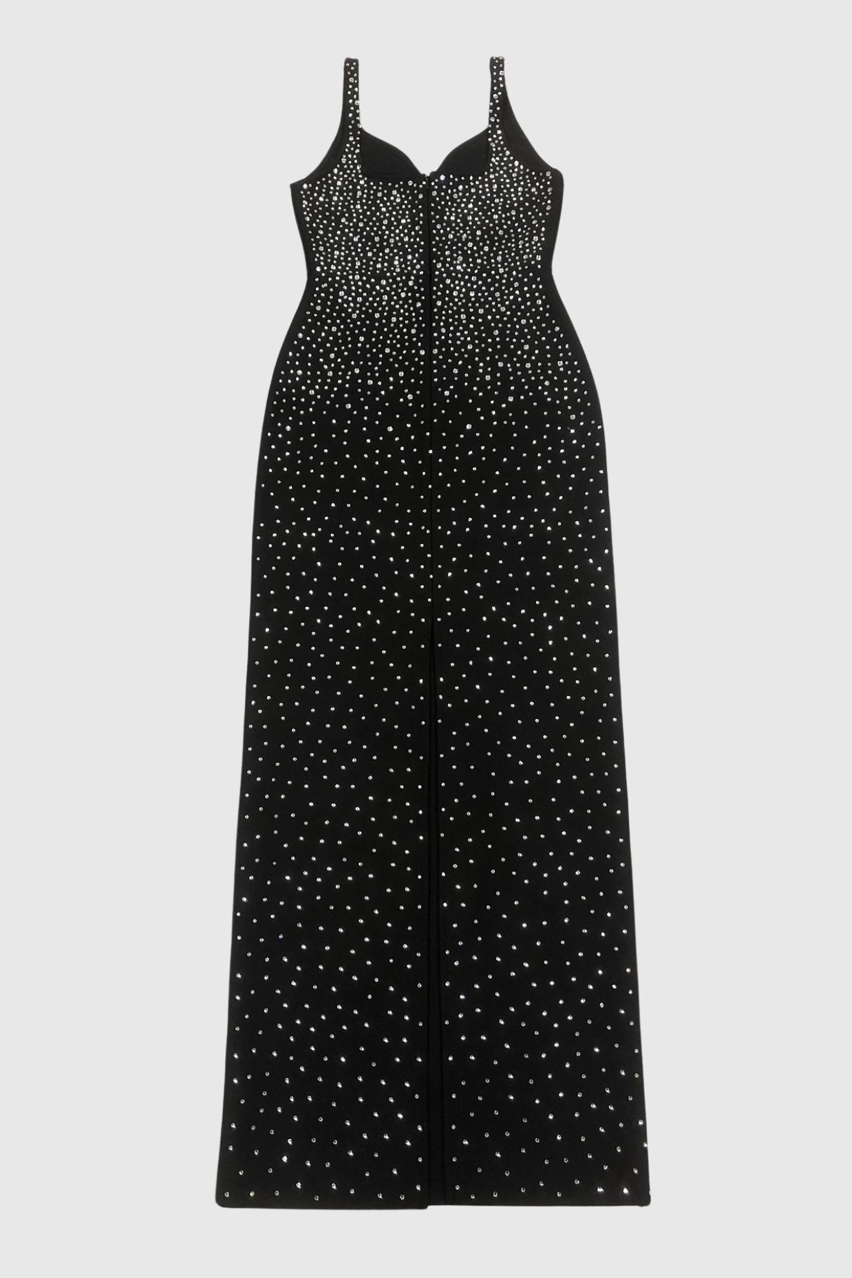 Eadoin Crystal Embellished Maxi Bandage Dress