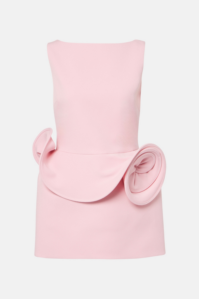 Shop  beautiful dress - Perfect for special occasions | Eadwiella Floral Appliqué Backless Mini Dress