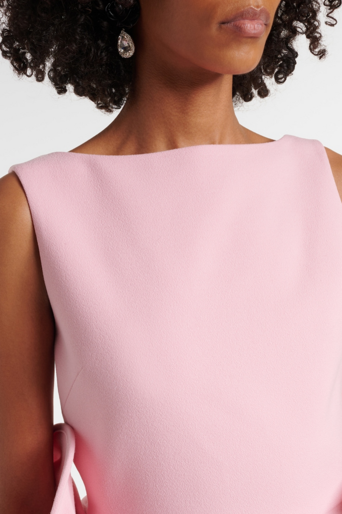 Eadwiella Floral Appliqué Backless Mini Dress - Stylish beautiful dress for special occasions | Buy Online