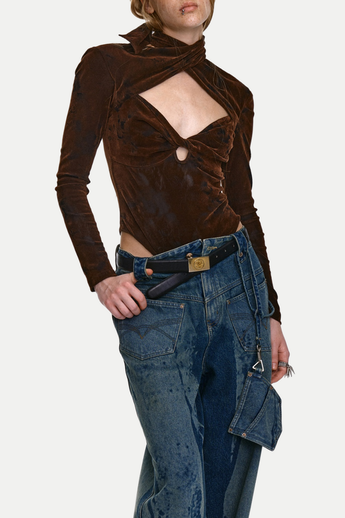 Shop  beautiful dress - Perfect for special occasions | Edgar Knot Cutout Bodysuit