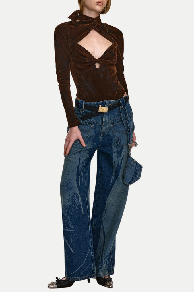 Shop  beautiful dress - Perfect for special occasions | Edgar Knot Cutout Bodysuit