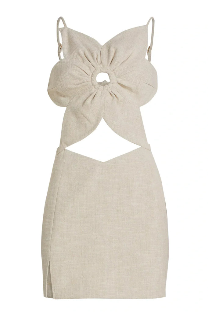 Elena Floral Cutout Mini Dress - Stylish beautiful dress for special occasions | Buy Online