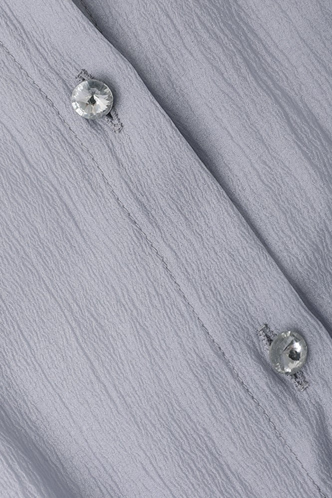 Stylish blue dress | Ember Ruched Ruffle Mini Dress - Blue - Ideal for special occasions