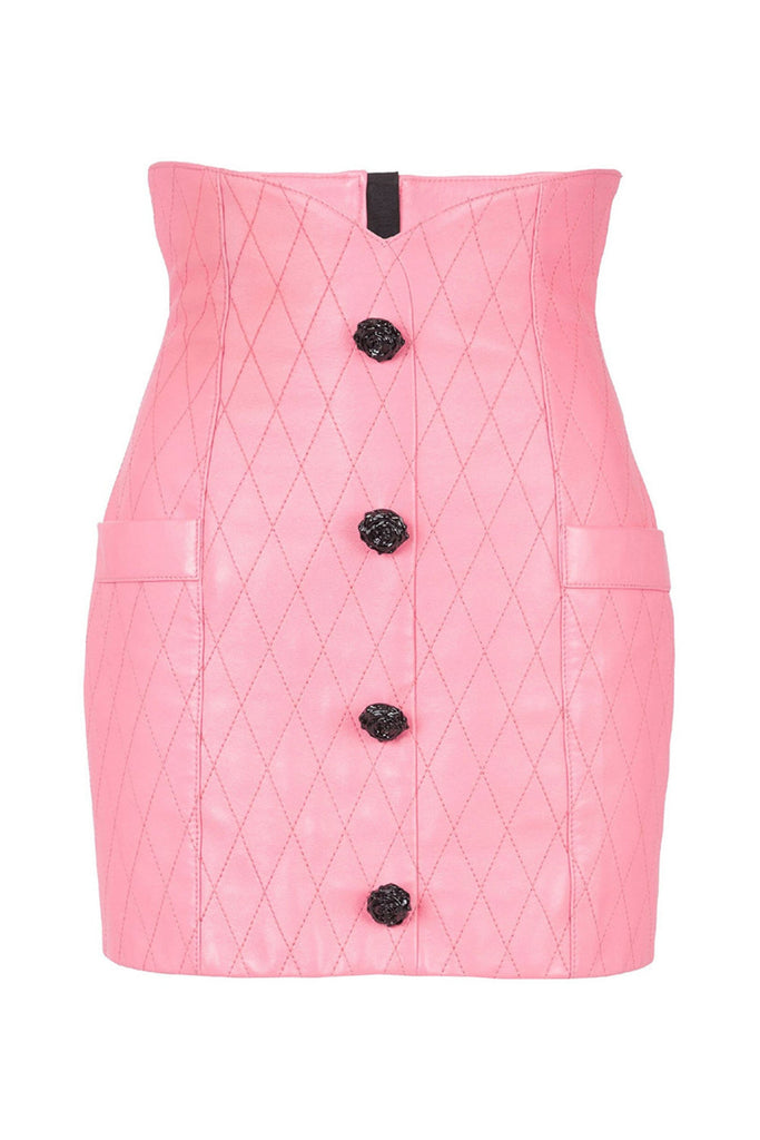 Emory Leather Embellished Cropped Jacket - Stylish beautiful dress for special occasions | Buy Online