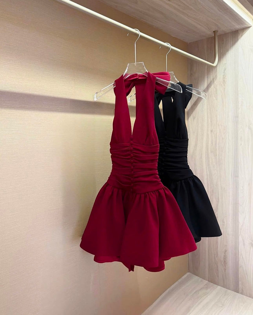 Rizza Halter Mini Dress - Stylish beautiful dress for special occasions | Buy Online