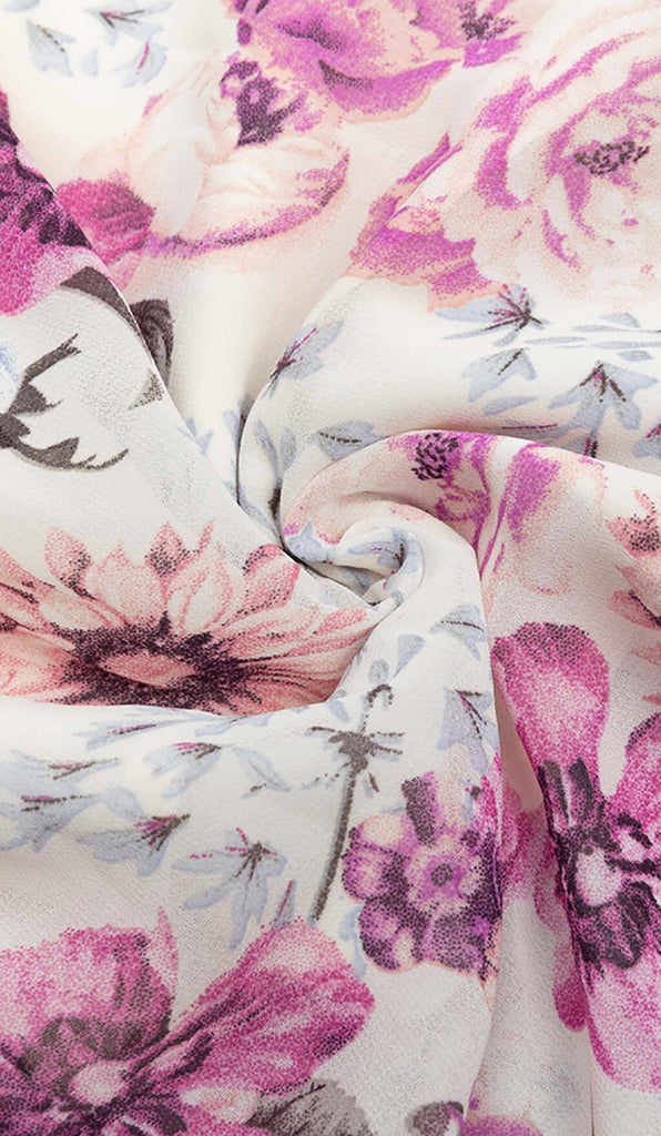 Shop  beautiful dress - Perfect for special occasions | FLORAL PRINT COLD SHOULDER HALTER HIGH LOW DRESS