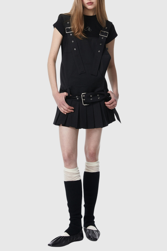 Shop  beautiful dress - Perfect for special occasions | Fahri Belted Overall Mini Dress