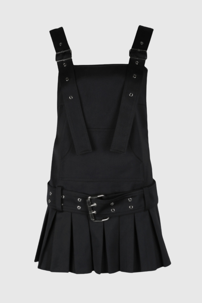 Stylish beautiful dress | Fahri Belted Overall Mini Dress - Ideal for special occasions