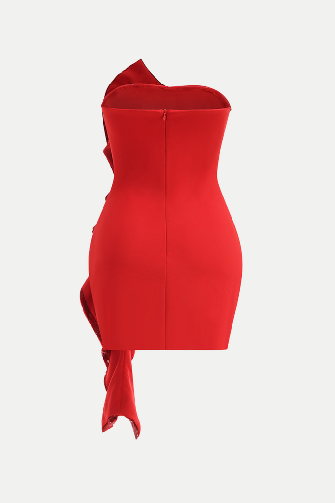 Shop  beautiful dress - Perfect for special occasions | Fannie Sequin Strapless Mini Dress