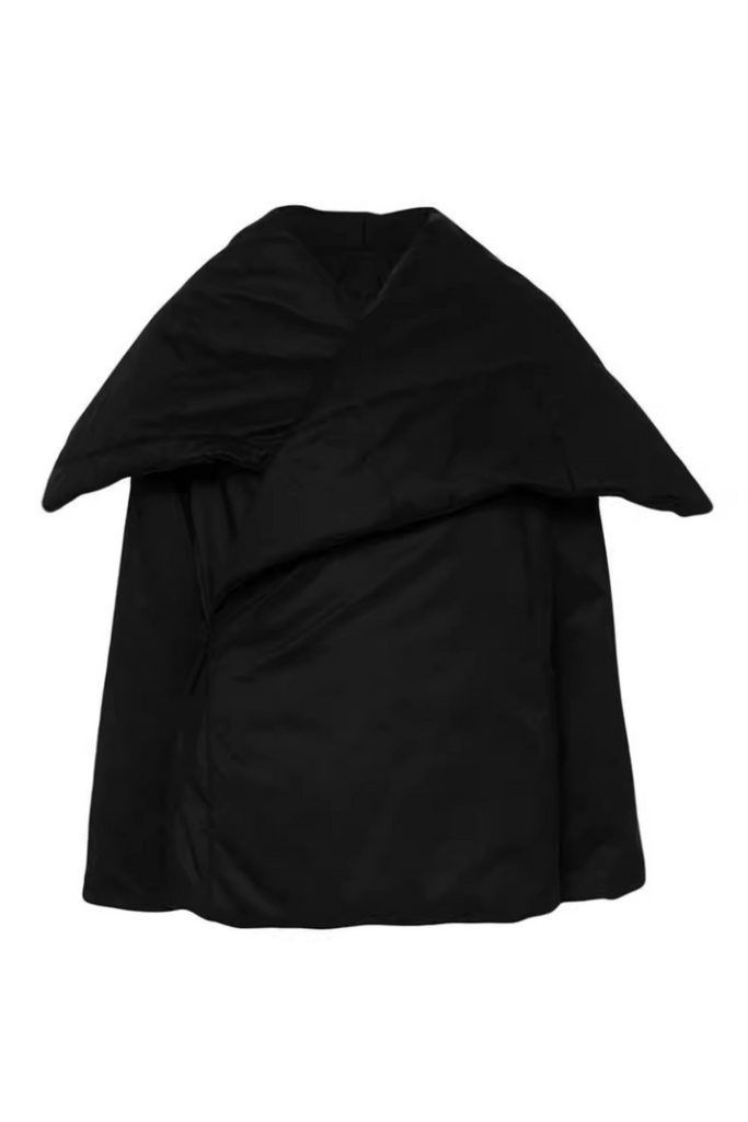 Shop  black dress - Perfect for special occasions | Fern Lapel Padded Jacket - Black