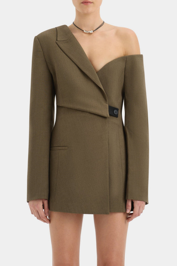 Freidia Asymmetrical Blazer - Stylish beautiful dress for special occasions | Buy Online