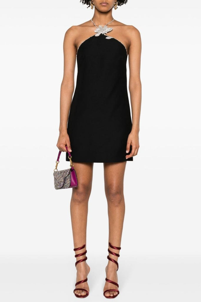 Galatea Diamante Halter Mini Bandage Dress - Stylish beautiful dress for special occasions | Buy Online