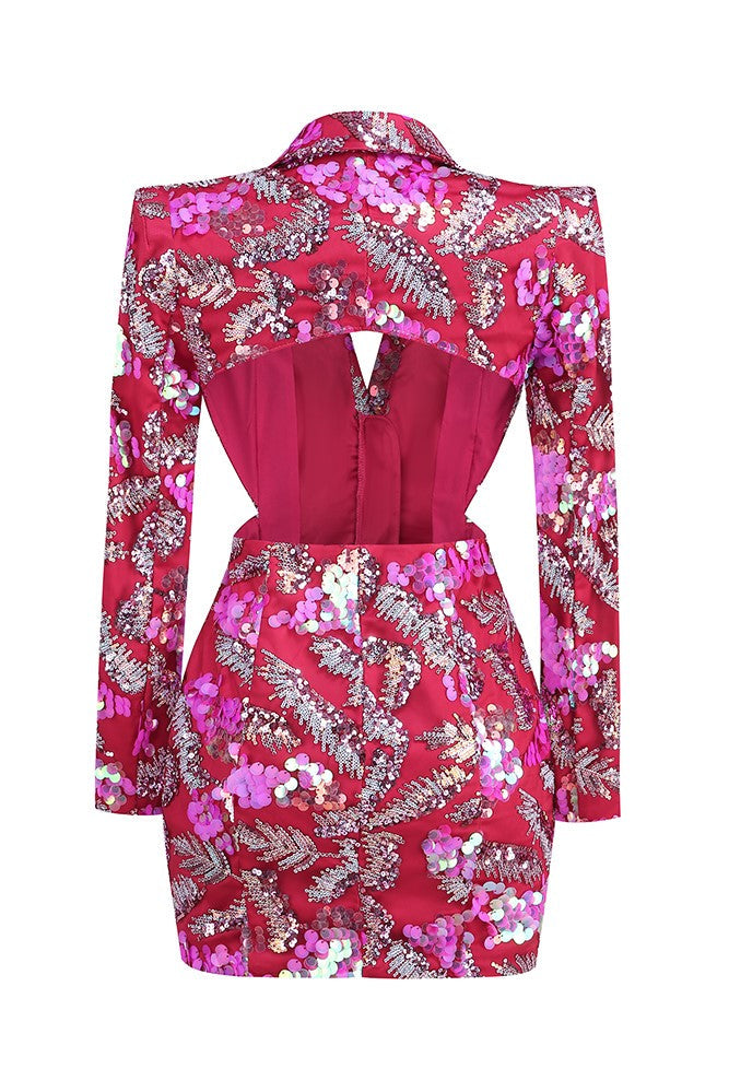 Shop  beautiful dress - Perfect for special occasions | Gracelyn Sequin Blazer Dress