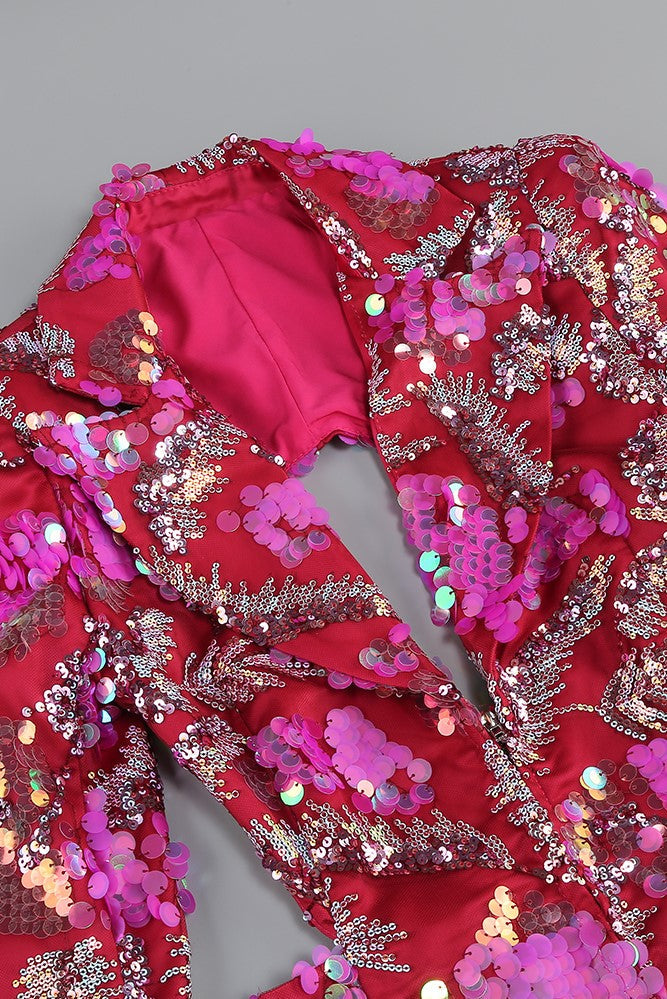 Shop  beautiful dress - Perfect for special occasions | Gracelyn Sequin Blazer Dress