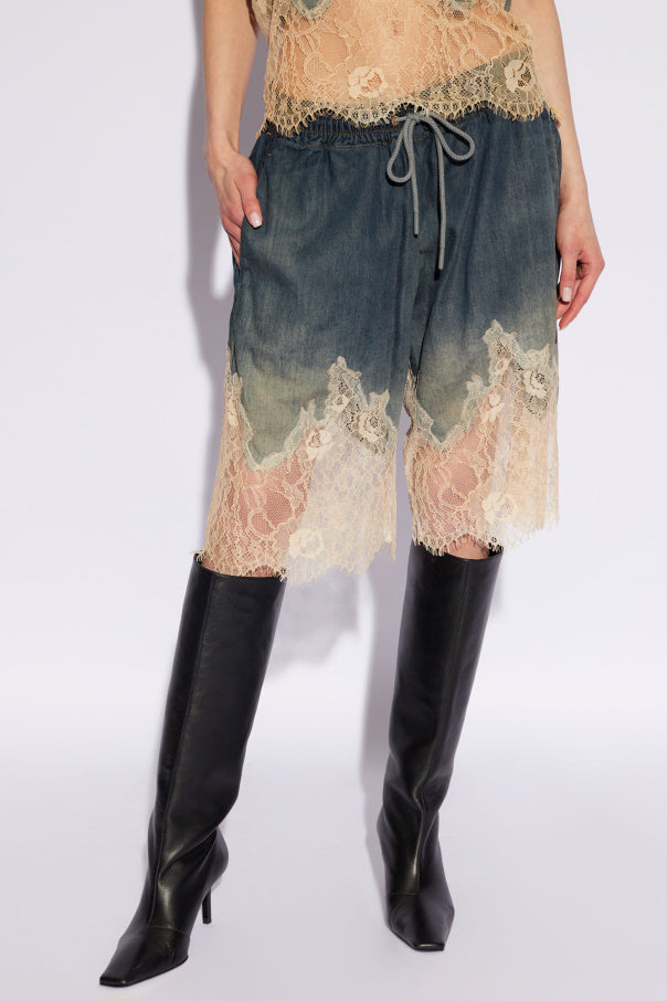 Shop  beautiful dress - Perfect for special occasions | Hayley Lace Patchwork Shorts