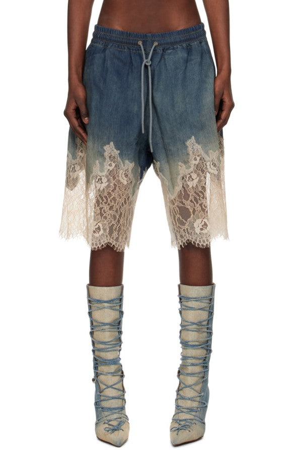Hayley Lace Patchwork Shorts - Stylish beautiful dress for special occasions | Buy Online
